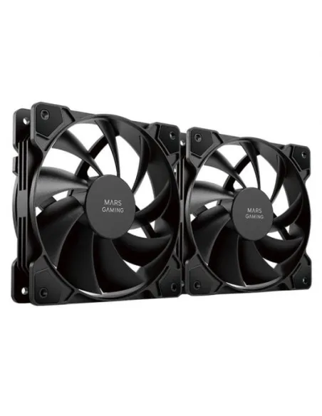 Mars Gaming MFPROX2 Set de 2 Ventiladores 120mm Negros