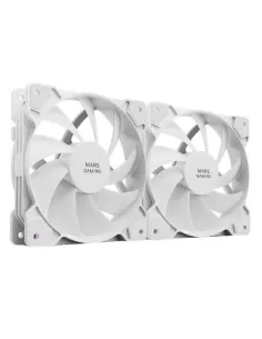 Mars Gaming MFPROX2W Set de 2 Ventiladores 120mm Blancos-IMIVEN0430