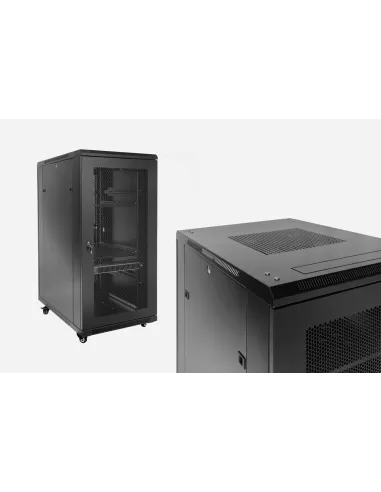 Monolyth SH6022 Armario 22U 600X1000X1166 Puerta Perforada