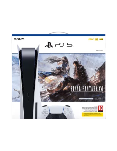 PlayStation 5 Stand + Final Fantasy XVI Voucher