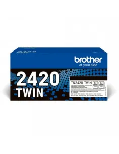 Brother TN2420TWIN XL Tóner Original Pack 2 Unidades Negro-CCITOR0555