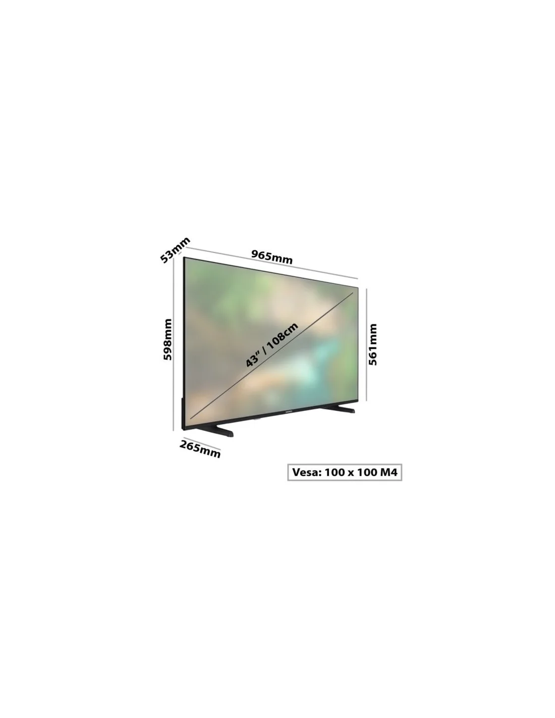 Daewoo 43DM62UA 43" LED UltraHD 4K HDR Smart TV