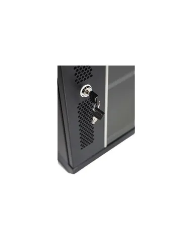 Monolyth SH6409 Armario Mural 9U 600X450X501 Puerta de Cristal