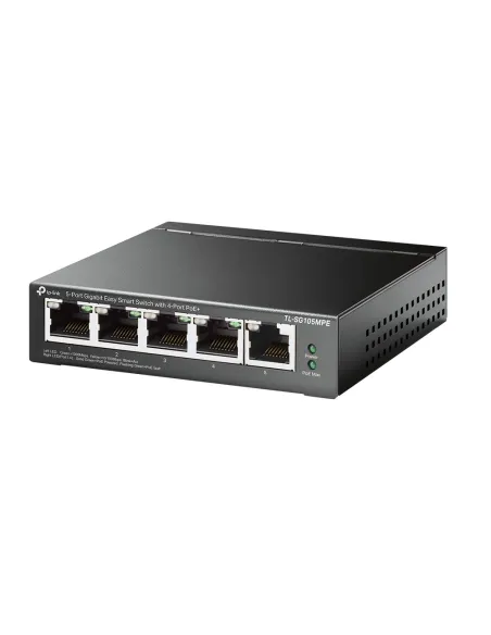 TP-Link TL-SG105MPE Switch Smart L2 5 Puertos Gigabit Ethernet 4 Puertos PoE+ 1 Gigabit