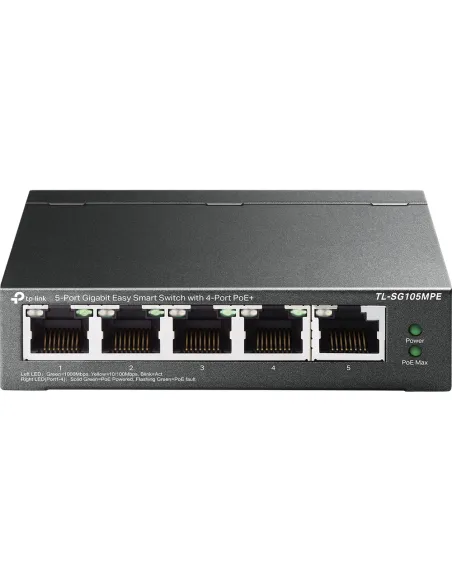 TP-Link TL-SG105MPE Switch Smart L2 5 Puertos Gigabit Ethernet 4 Puertos PoE+ 1 Gigabit