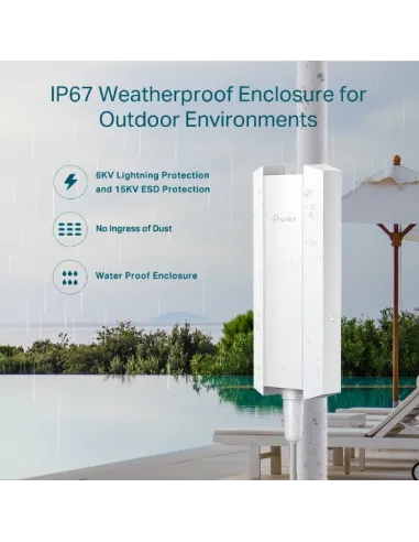 TP-Link EAP650-Outdoor Punto de acceso WiFi 6 AX3000