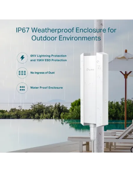 TP-Link EAP650-Outdoor Punto de acceso WiFi 6 AX3000