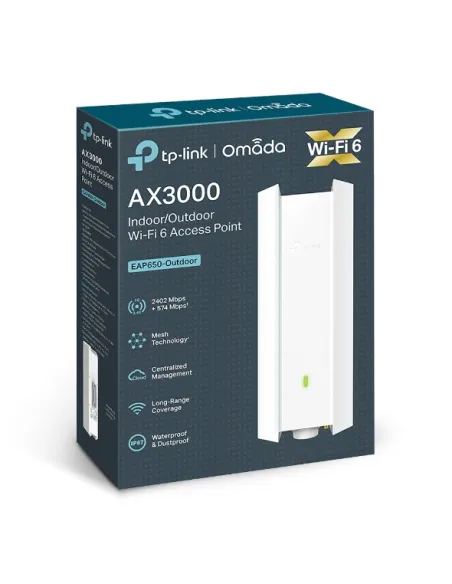 TP-Link EAP650-Outdoor Punto de acceso WiFi 6 AX3000