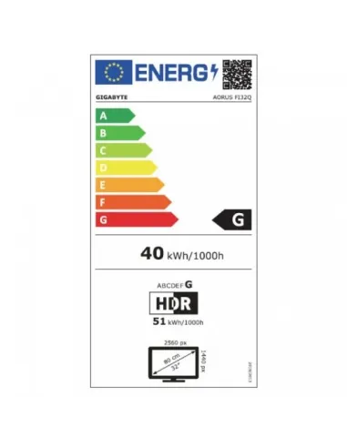 Gigabyte AORUS FI32Q 31.5" LED IPS 170Hz USB-C G-Sync Compatible