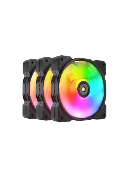 Cougar MHP 120 aRGB Pack 3 Ventilador Suplementario Negro