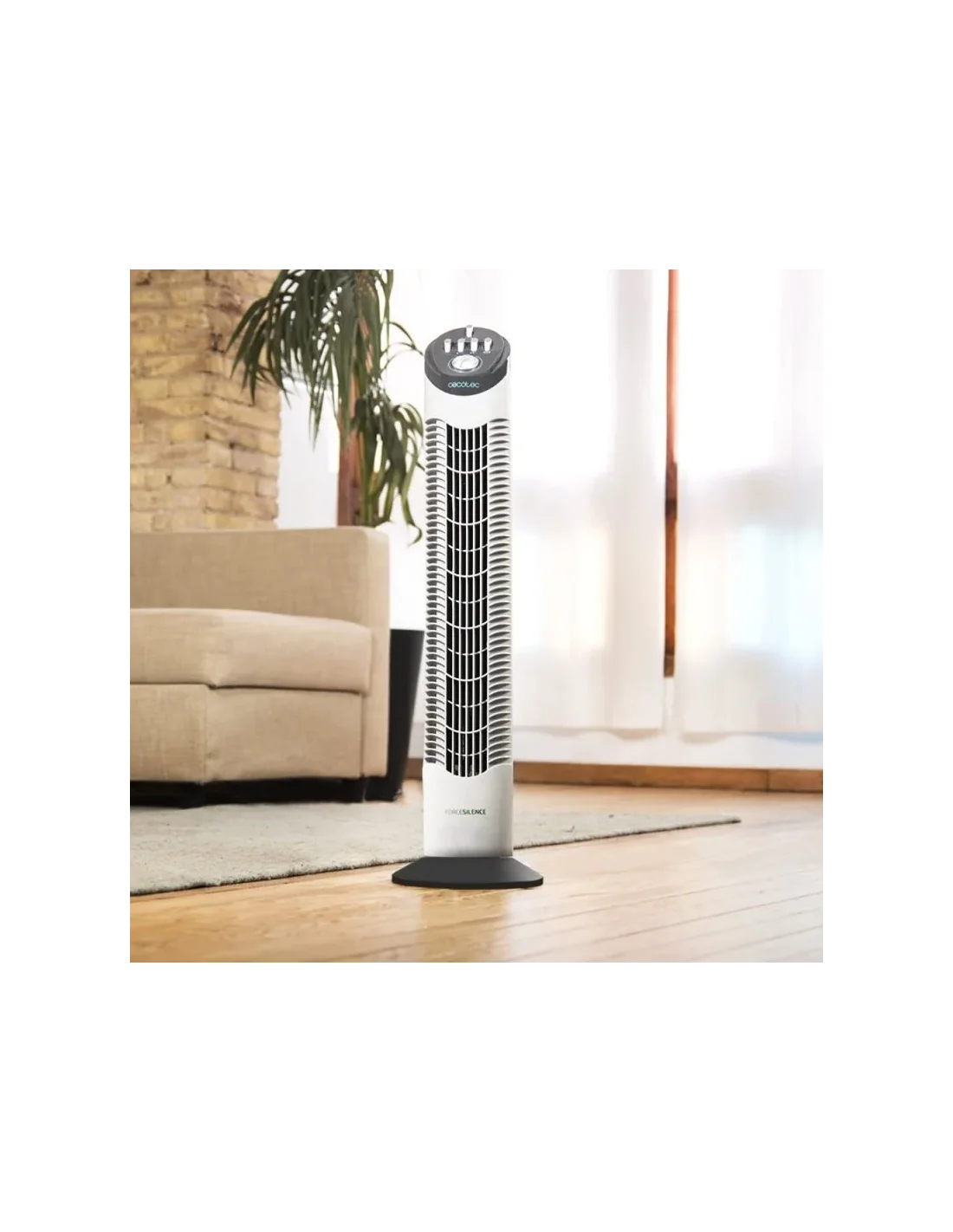 Cecotec EnergySilence 790 Skyline Ventilador de Torre 50W Blanco