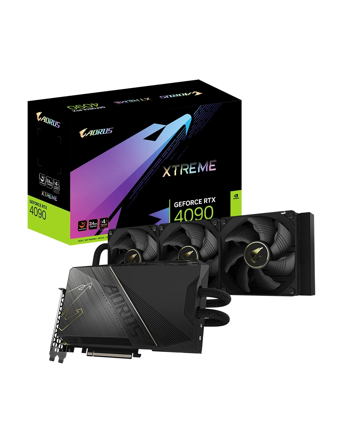 Gigabyte GeForce RTX 4090 AORUS XTREME WATERFORCE 24GB GDDR6X DLSS3