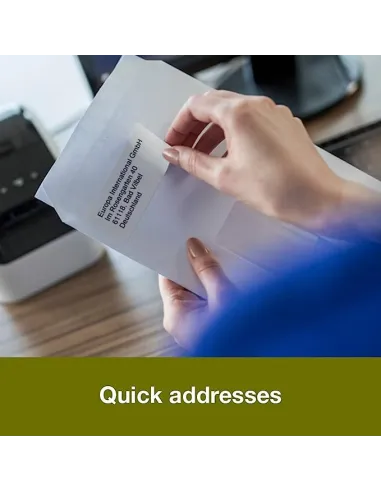 Brother DK-11208 Etiquetas Precortadas