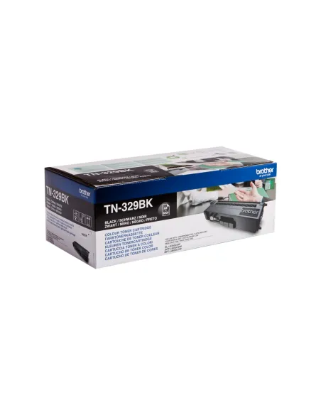 Brother TN329BK Toner Original Negro