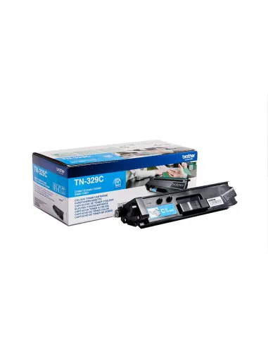 Brother TN329C Toner Original Cian
