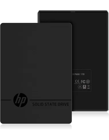 HP P600 SSD Externo 1TB USB-C 3.2 Negro