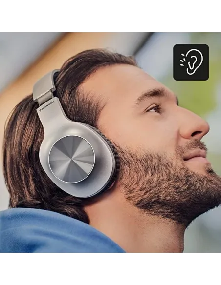 Panasonic RB-HX220B Auriculares Inalámbricos Ergonómicos Plata