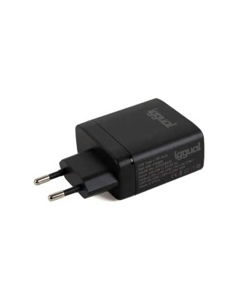 iggual Cargador Rápido USB-C 45W GaN