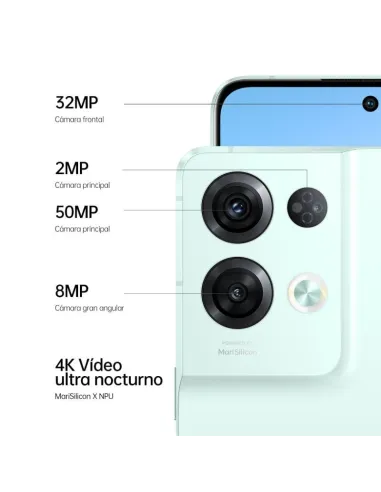 OPPO Reno8 Pro 5G 8/256GB Verde