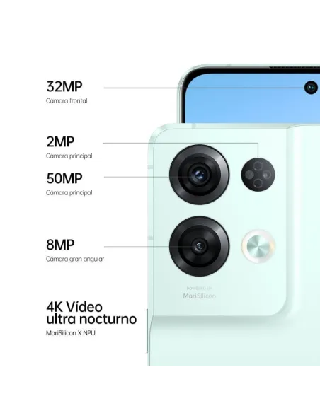 OPPO Reno8 Pro 5G 8/256GB Verde