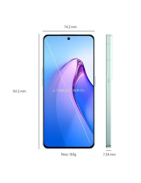 OPPO Reno8 Pro 5G 8/256GB Verde