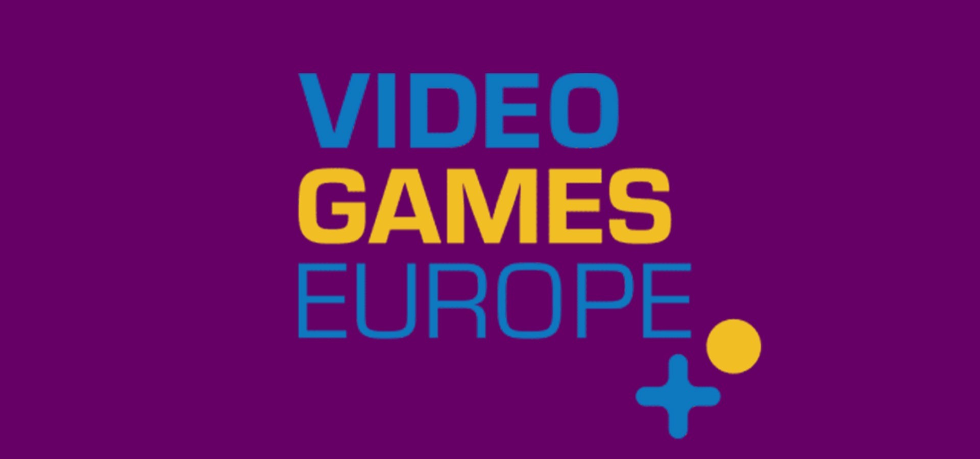 Logo de Video Games Europe, representantes de Nintendo, Sony, Microsoft y más empresas en Europa