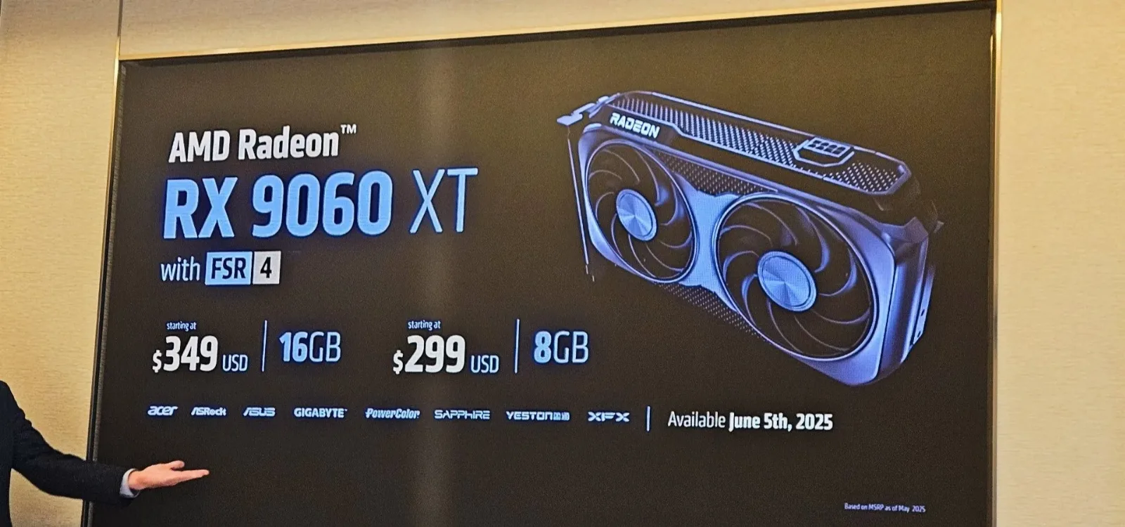 AMD da la cara sobre la RX 9060 XT de 8 GB, declarando que son suficientes para la mayoría