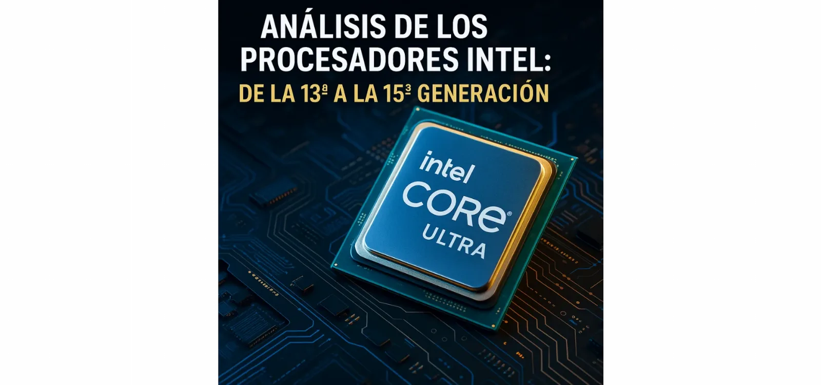 Análisis de los procesadores Intel: de la 13ª a la 15ª generación