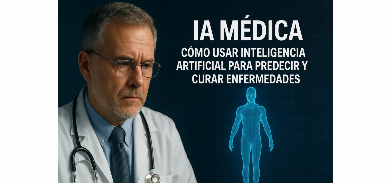 IA médica: cómo usar inteligencia artificial para predecir y (ayudar a) curar