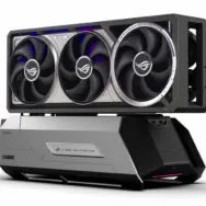 ASUS ROG XG Station 3: la eGPU más potente y futurista con soporte para gráficas BTF y Thunderbolt 5